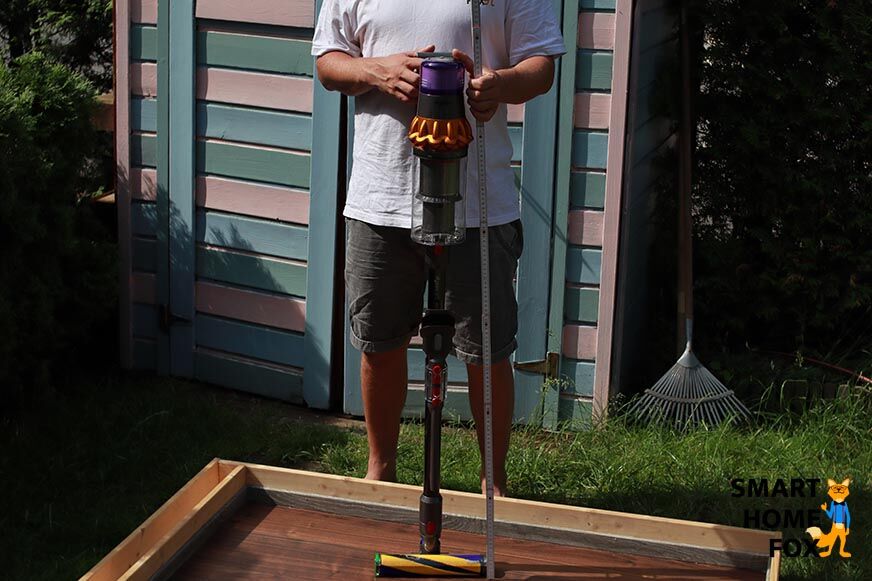 Das Vermessen des Akkusaugers